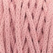 Cordone di cotone per creazioni in macramè Cotton Air 5 mm Rosa Antico x 50m