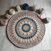 Cordone di cotone per creazioni in macramè Cotton Air 5 mm Blu Marino x 50m