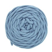 Cordone di cotone per creazioni in macramè Cotton Air 5 mm Azzurro chiaro x 50m|raw }}