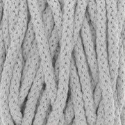 Cordone di cotone per creazioni in macramè Cotton Air 5 mm Grigio x 50m