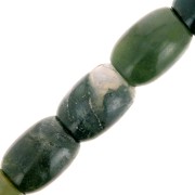 Perlina Moss Agate mm. 14x11 x1|raw }}