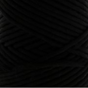 Cordone per creazioni in macramè Suprême Cotton 3XL pettinato Nero x 75m