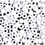 Rocaille Miyuki 8/0 402 - Opaque White