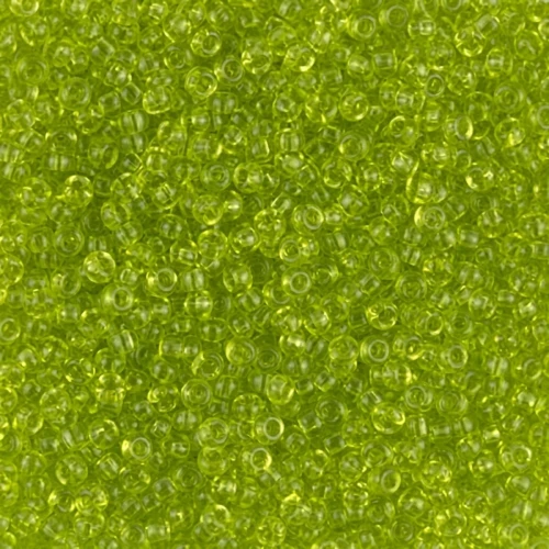 Rocaille Miyuki 11/0 143  - Transparent Chartreuse
