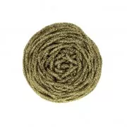 Cordone per creazioni in macramè Rayon Air 4 mm Dorato x 50m