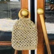 Cordone per creazioni in macramè Rayon Air 4 mm Dorato x 50m