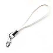 Laccetto per cellulare Bianco x1