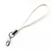 Laccetto per cellulare Bianco x1