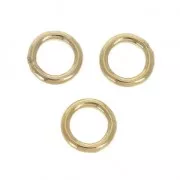 Anellini chiusi 6x1 mm in Gold filled x5