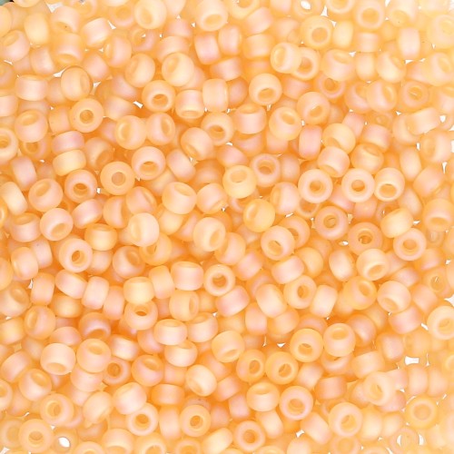 Rocaille Miyuki 11/0 132FR - Tr Light Topaz Mat AB