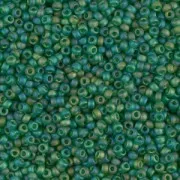 Rocaille Miyuki 11/0 146FR - Transparent Green Mat AB
