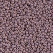 Rocaille Miyuki 11/0 2034 - Luster Gold Antique Rose Mat