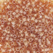 Miyuki Delica 11/0 DB0901 - Spkl Honey Beige Lined Crystal|raw }}