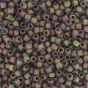Miyuki Delica 11/0 DB0380 - Mat Metallic Khaki Iris