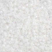 Miyuki Delica 11/0 DB0202 - White Pearl AB|raw }}