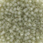 Miyuki Delica 11/0 DB0383 - Mat Transparent Oyster Luster|raw }}