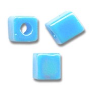Cubi Miyuki mm. 4 SB4-482 - Op Turquoise Blue AB x10g