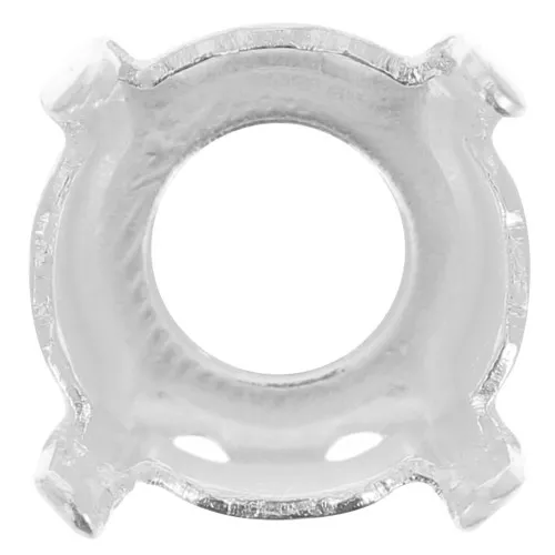 Castone PureCrystal 1028/1088/1122 tondo mm. 8 argentato