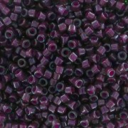 Miyuki Delica 11/0 DB0279 - Luster Emerald Lined Cranberry