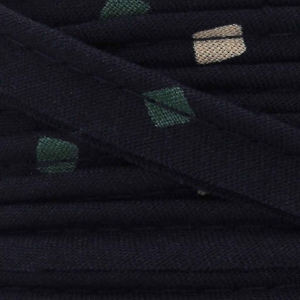 Bordino di viscosa Atelier Brunette 10 mm Shine Night x1m