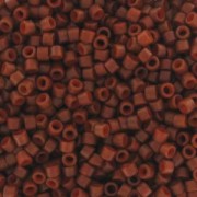 Miyuki Delica 11/0 DB0794 - Dyed Semi Mat Opaque Sienna|raw }}