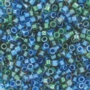 - Miyuki Delica 11/0 DB0985 - Caribbean Mix Lined Spkl Miyuki Delica 11/0 DB0985 - Caribbean Mix Lined Spkl