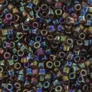 Miyuki Delica 11/0 DB0087 - Root Beer Lined Light Topaz AB