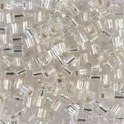 Cubi Miyuki mm. 3 SB3-1- Crystal Silver Lined x10g