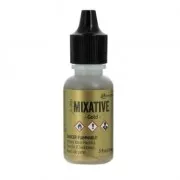 Inchiostro trasparente ha base alcolica Adirondack Tim Holtz 14ml Gold x1
