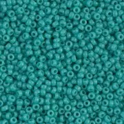Rocaille Miyuki 15/0 412 - Opaque Turquoise Green