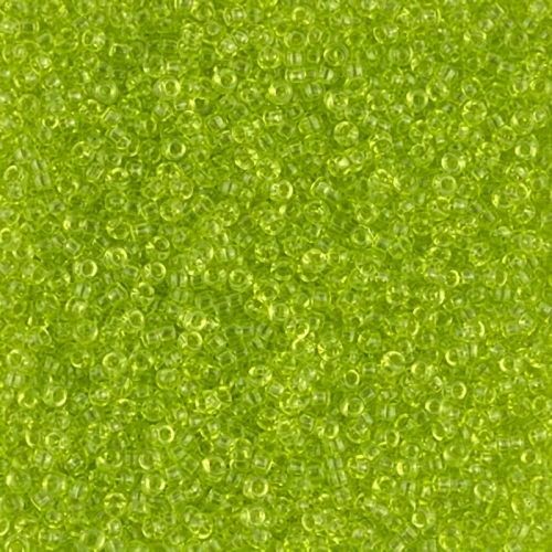 Rocaille Miyuki 15/0 143 - Transparent Chartreuse