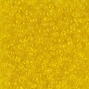 Rocaille Miyuki 15/0 136 - Transparent Yellow