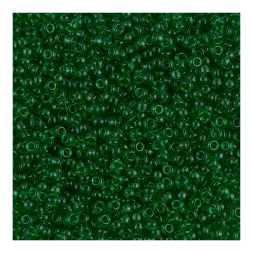 Rocaille Miyuki 15/0 146 - Transparent Green