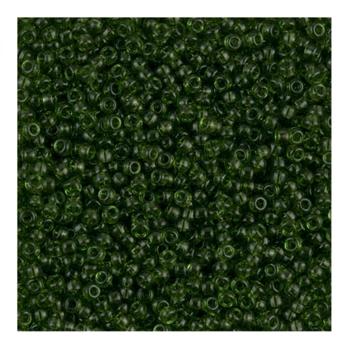 Rocaille Miyuki 15/0 158 - Transparent Olive