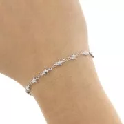 Catena maglia fantasia stella 4.5 mm acciaio inox x98 cm