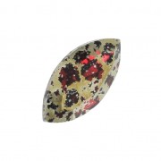 Navetta PureCrystal 4228 10x5 mm Scarlet Gold Patina  x1