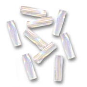 Bugles Twist Miyuki 6 mm TW-250 - Crystal AB x10g
