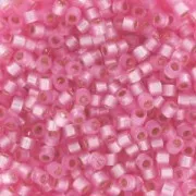 Miyuki Delica 11/0 DB0625 - Dyed Rose Silver Lined Alabaster