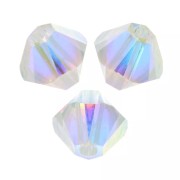 Bicone in cristallo Swarovski da 3 mm Crystal AB2X, confezione da 1440 pezzi
