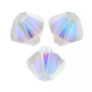 Bicone in cristallo Swarovski da 3 mm Crystal AB2X, confezione da 1440 pezzi