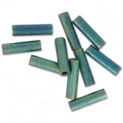 Bugles Miyuki mm. 6 BGL-2008 - Mat Metallic Patina Iris x10g|raw }}