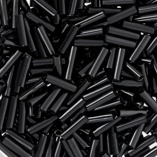 Bugles Miyuki mm. 6 BGL-401- Black x10g