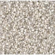 Rocaille Miyuki 11/0 1F - Crystal Silver Lined Mat