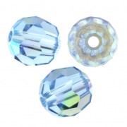 Sfere PureCrystal 5000 6 mm Aquamarine Shimmer x6|raw }}