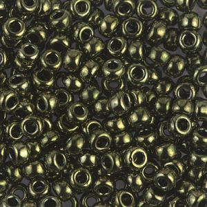 Perline Miyuki 8/0 459 - Verde oliva metallizzato x8g