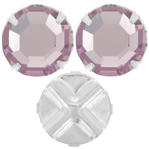 Strass da cucire mm. 8 Light Amethyst