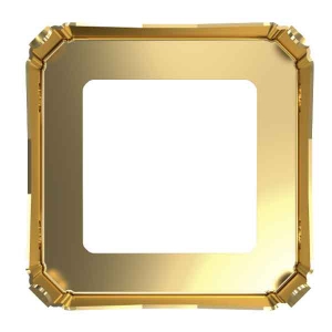 Castone per cabochon PureCrystal Kaleidoscope Square 4499 6 mm dorato x1