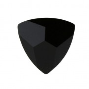 Cabochon triangolo PureCrystal 4799 9 mm Jet x 1