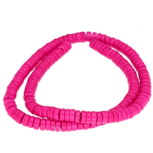 Perlina Rondelle 6x3 mm Howlite imitazione x38cm