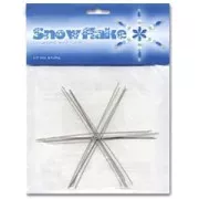 Ornamenti in ferro Fiocco di neve x7